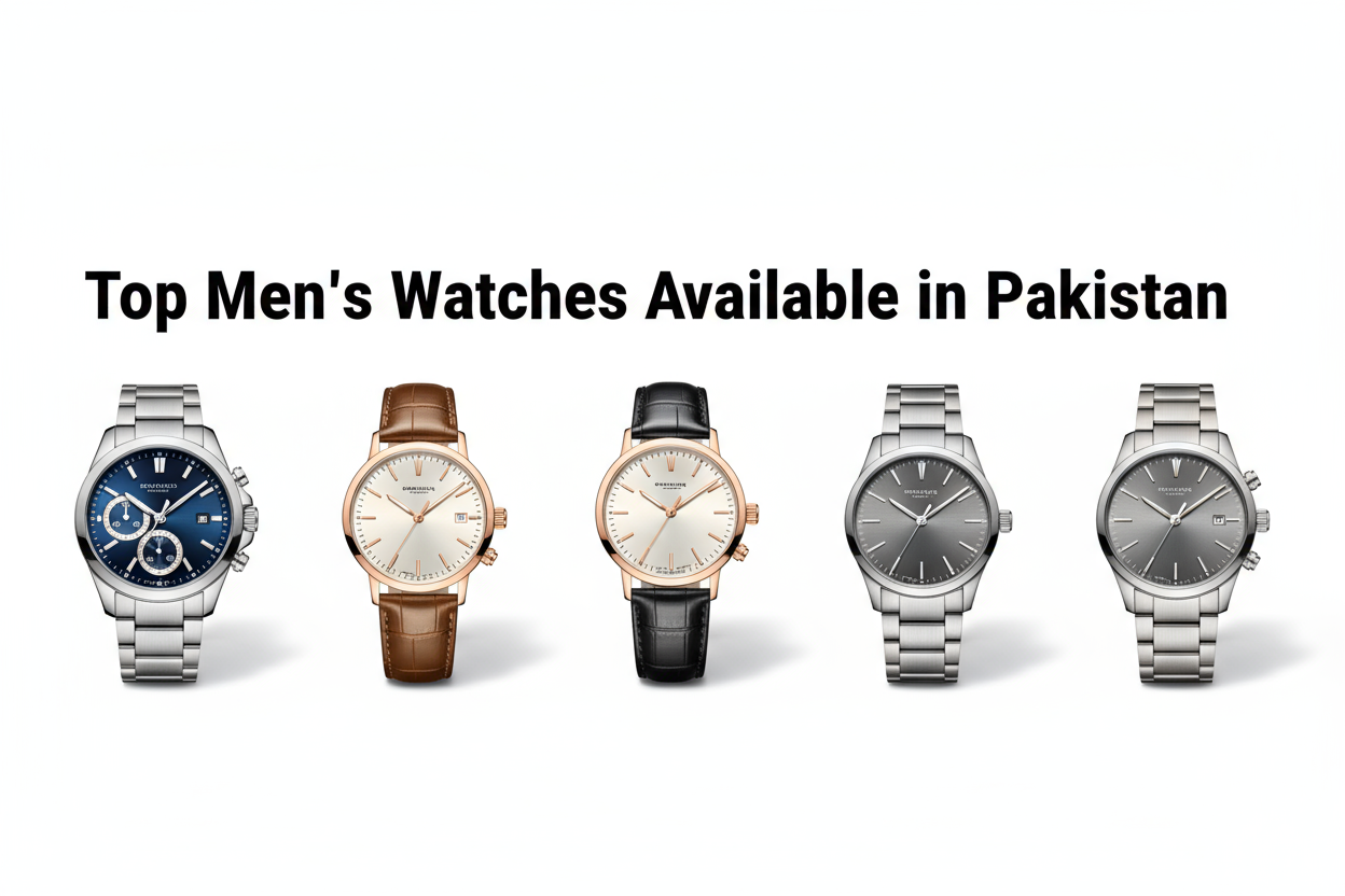 Top Men's Watches Available in Pakistan 2025