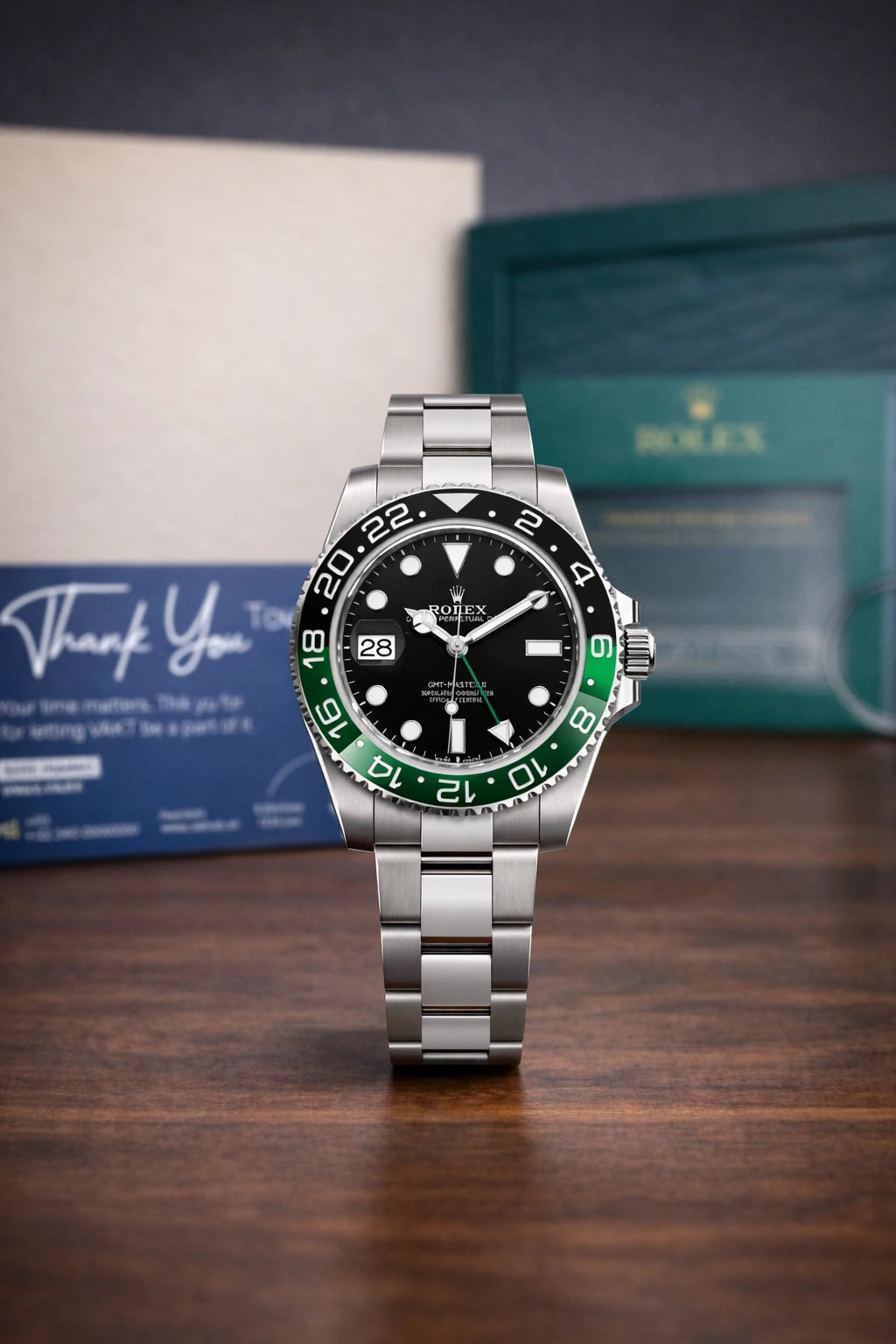 RLX Deepsea GMT – Green/Black Bezel Edition