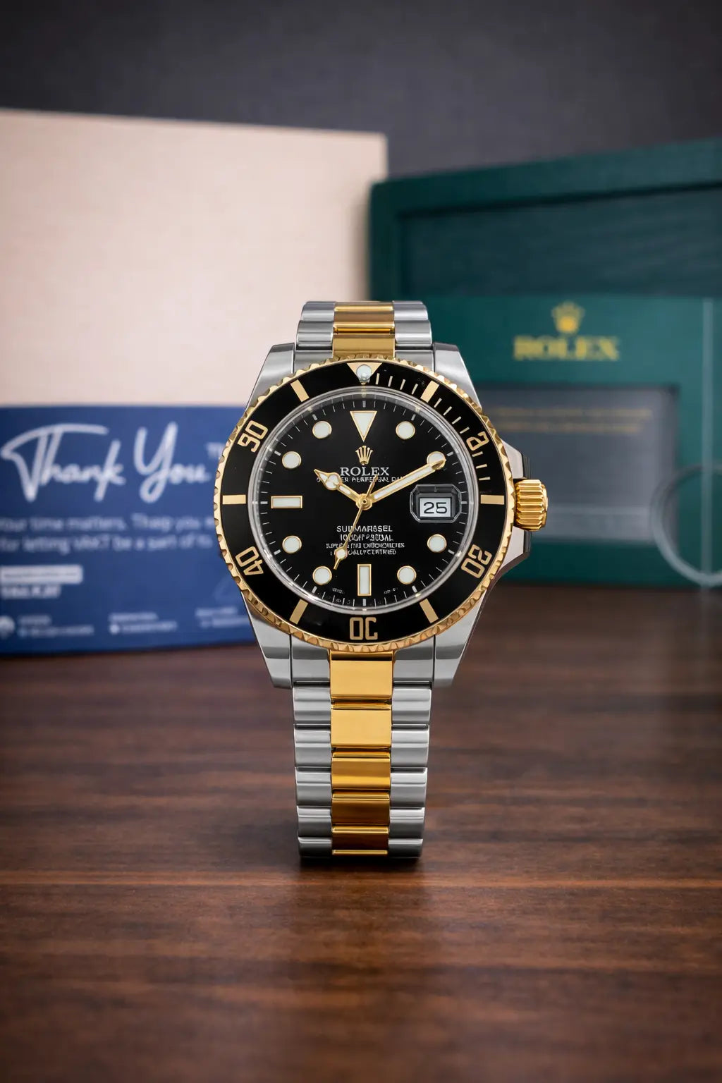 RLX - Submariner - Gold and Black