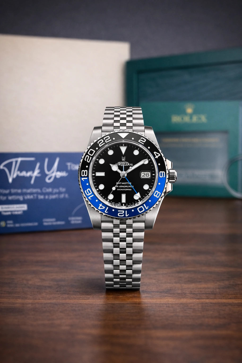 RLX GMT Master – Blue/Black Bezel Edition