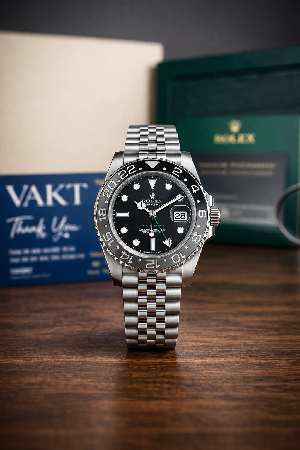 RLX Deepsea GMT – Black/Grey Bezel (Sprite Style)