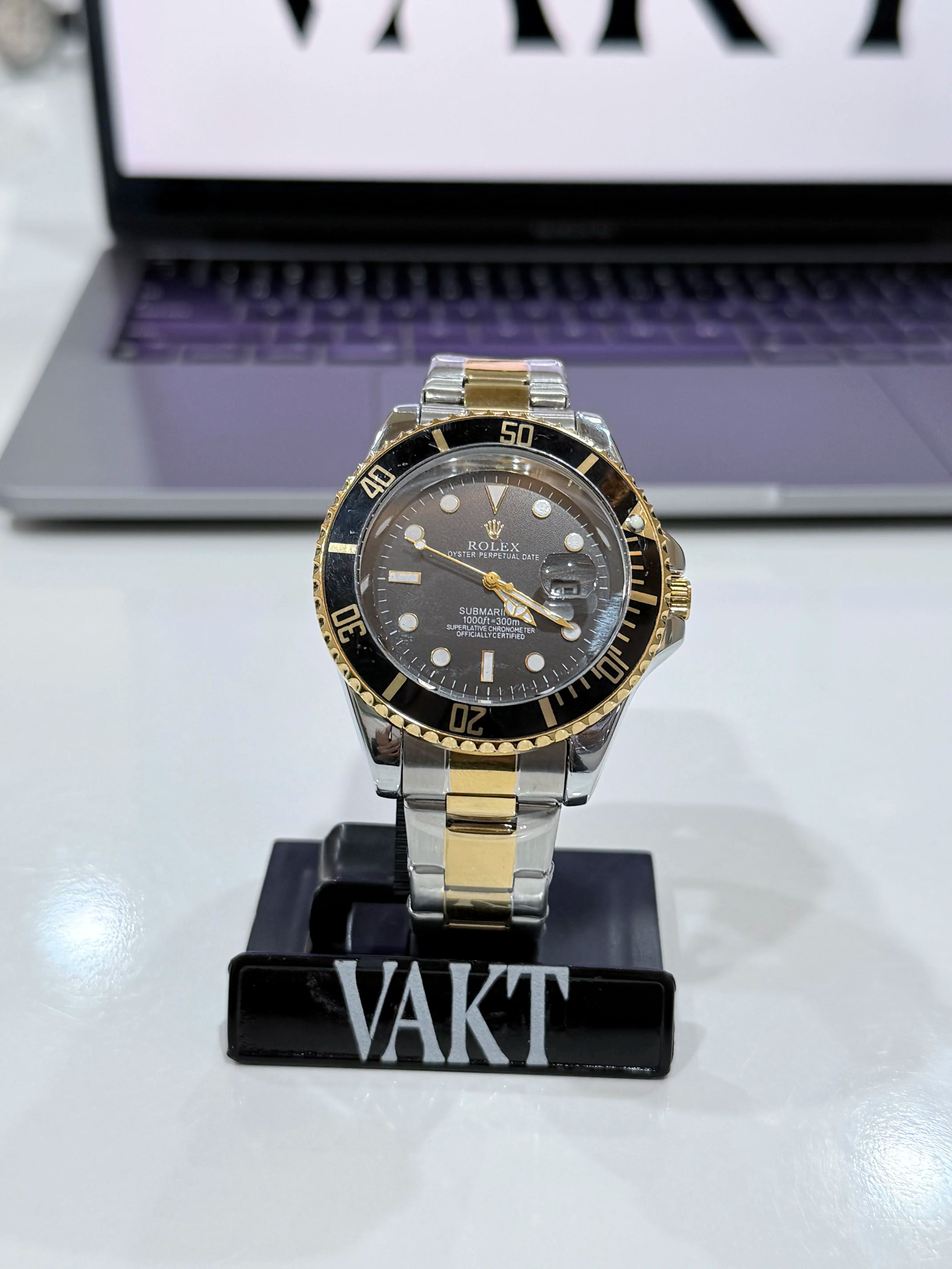 RLX - Submariner - Gold and Black