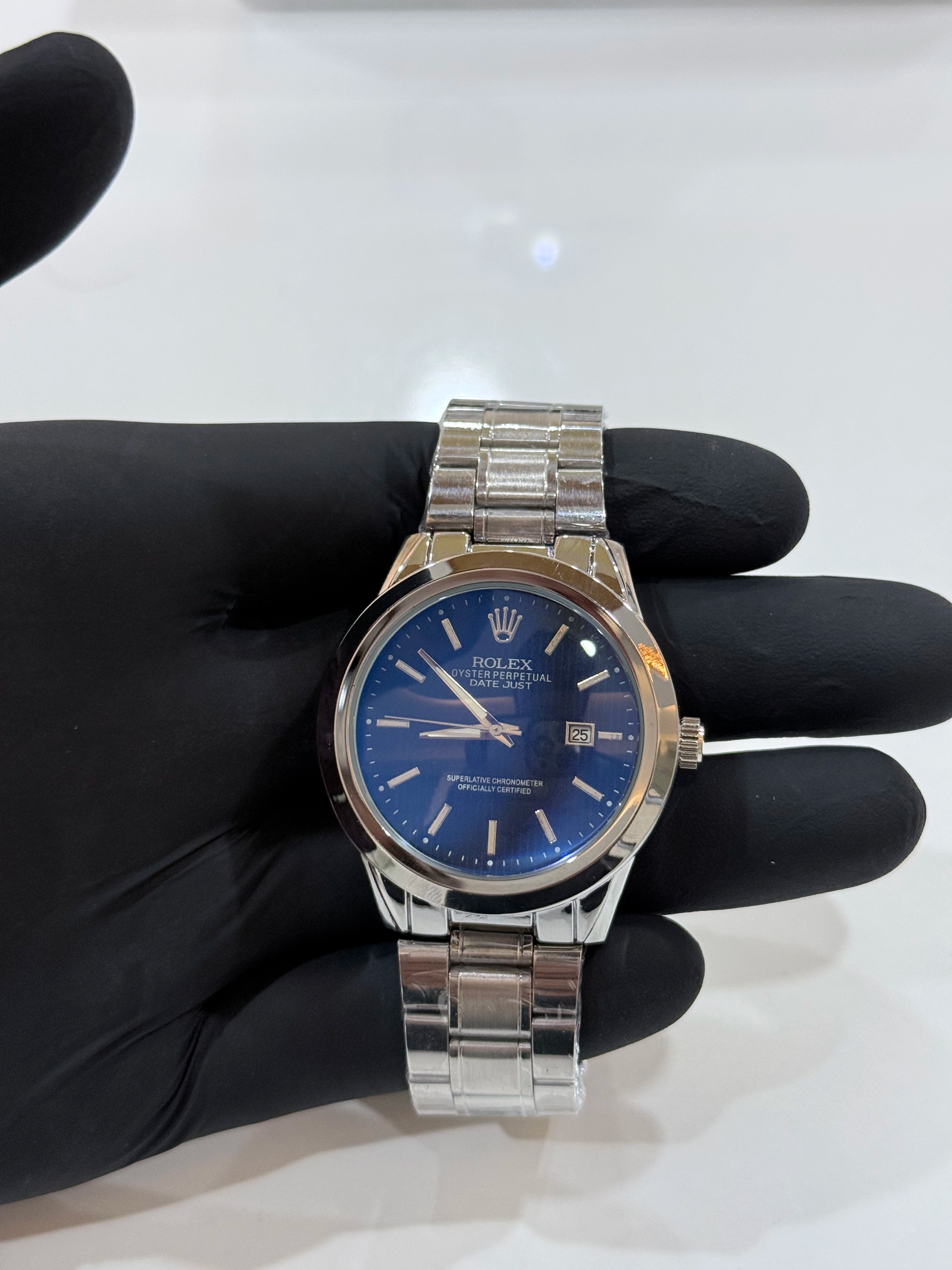 Rolex Oyster Perpetual Datejust Watch – Blue Dial