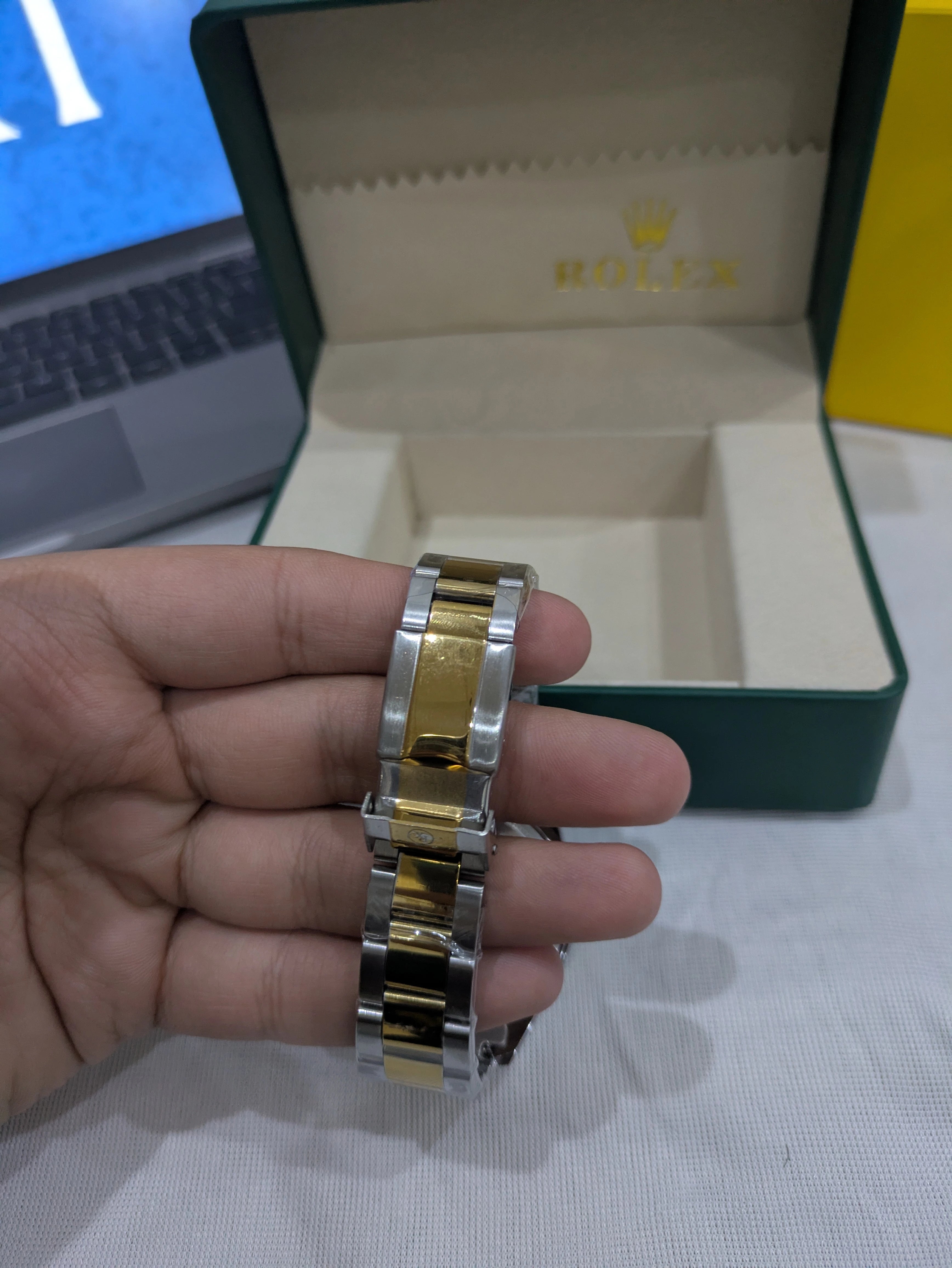 RLX Daytona Chronograph – Champagne Dial Two-Tone Edition