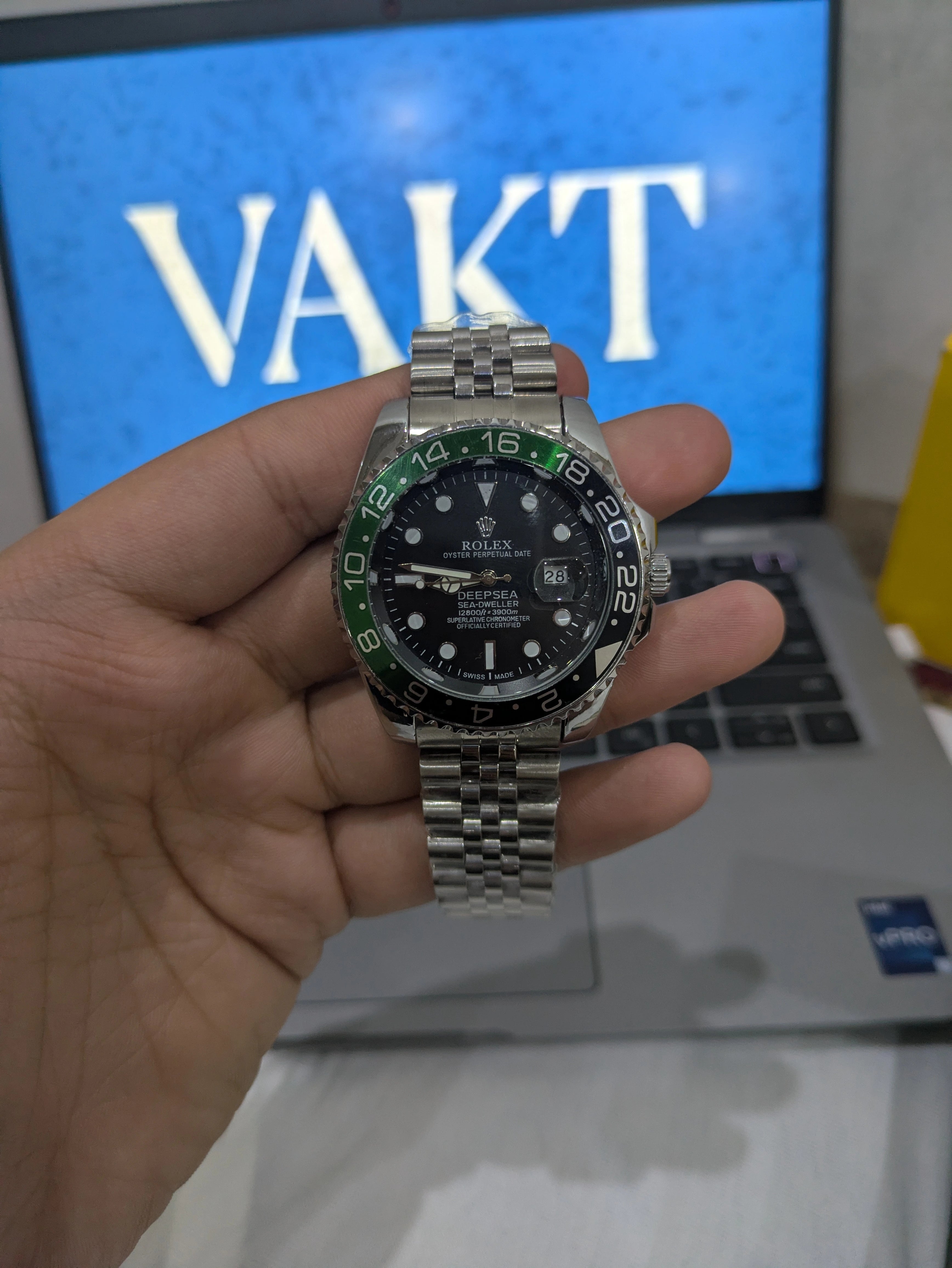 RLX Deepsea GMT – Green/Black Bezel Edition