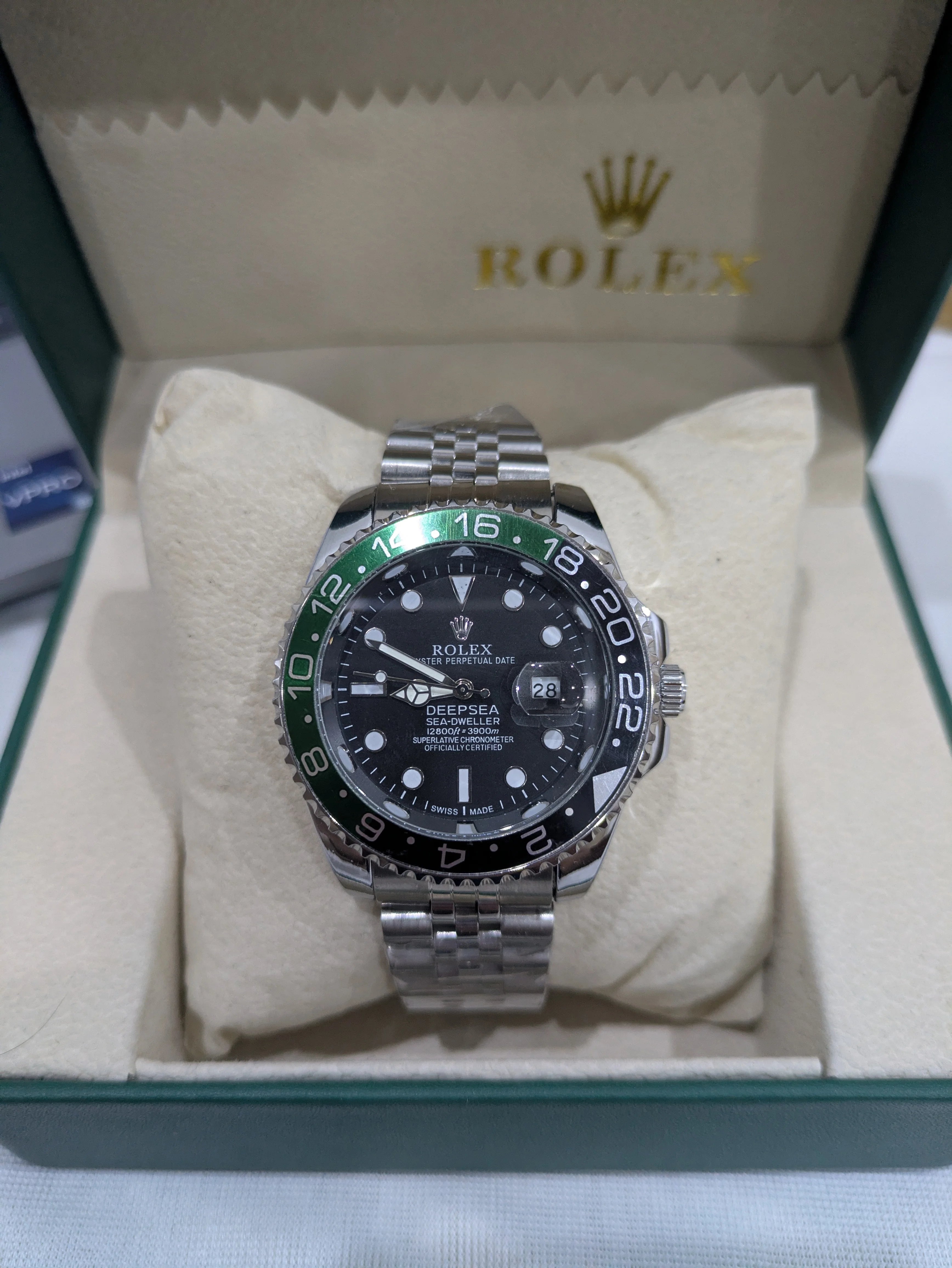 RLX Deepsea GMT – Green/Black Bezel Edition