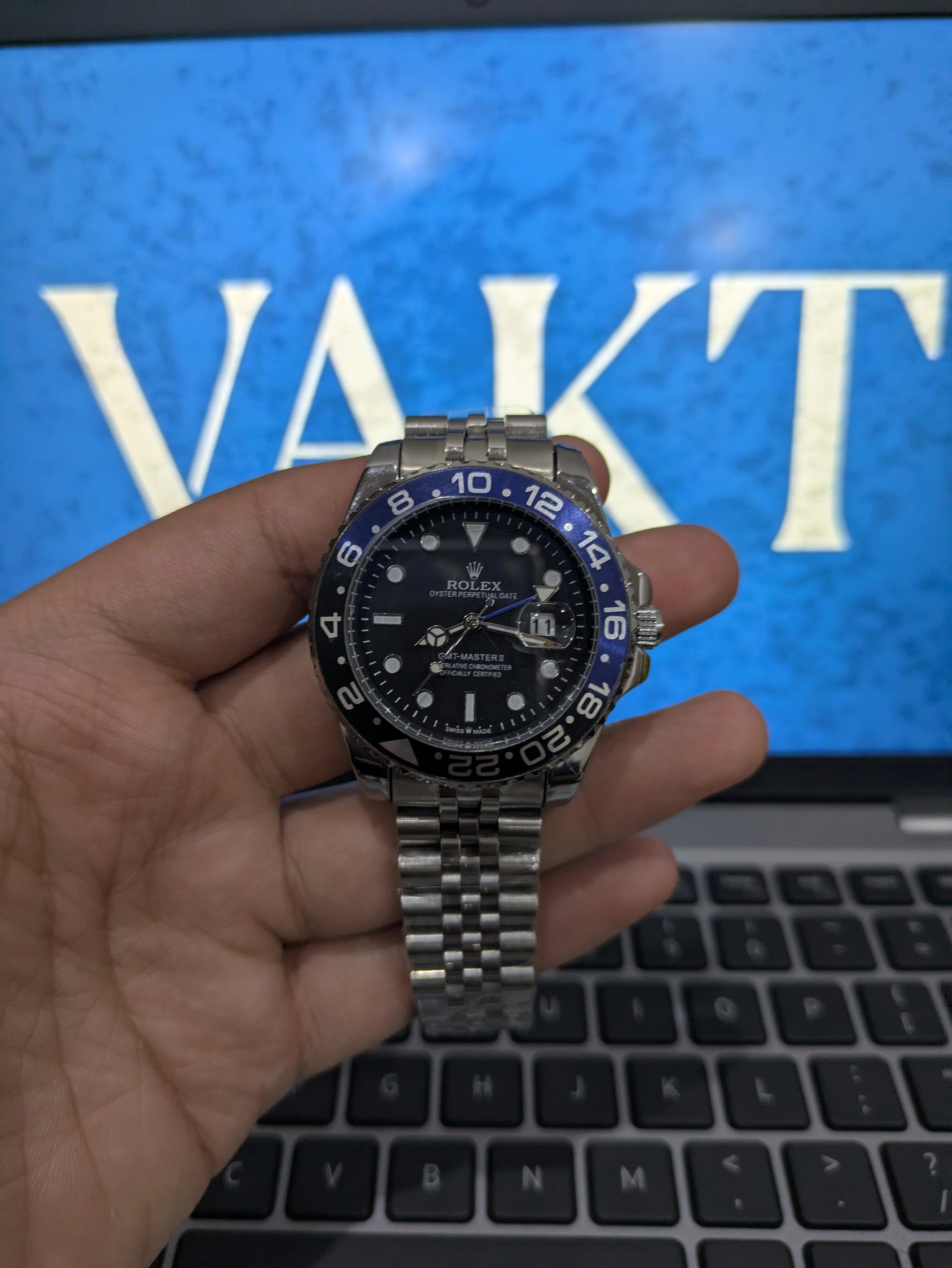 RLX GMT Master – Blue/Black Bezel Edition