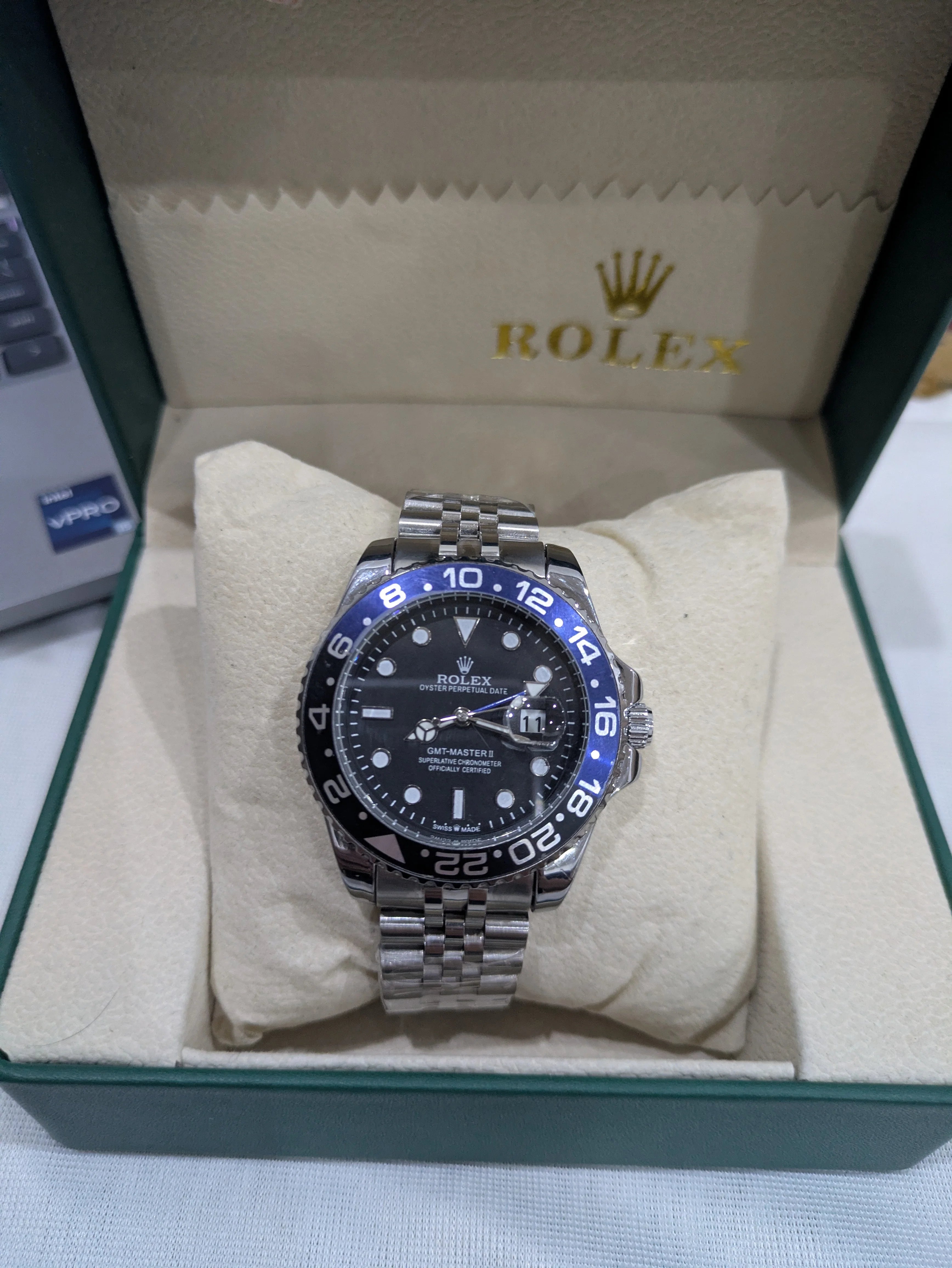 RLX GMT Master – Blue/Black Bezel Edition